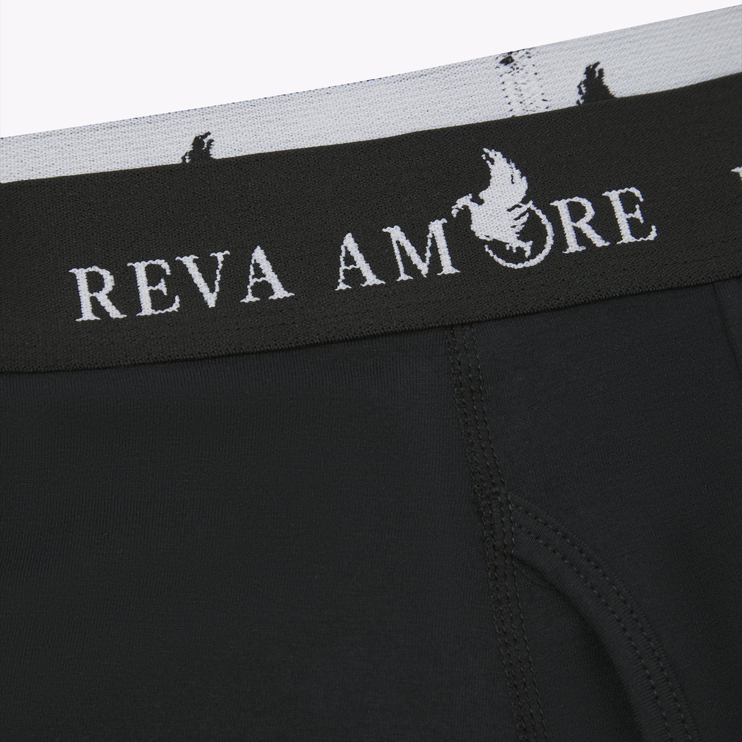 Organic Cotton Black Trunks for Men