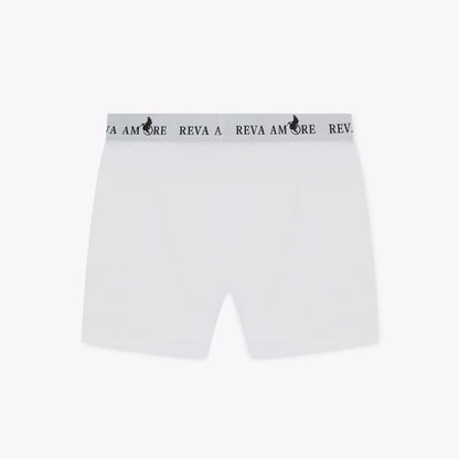 Organic Cotton White Trunks for Men