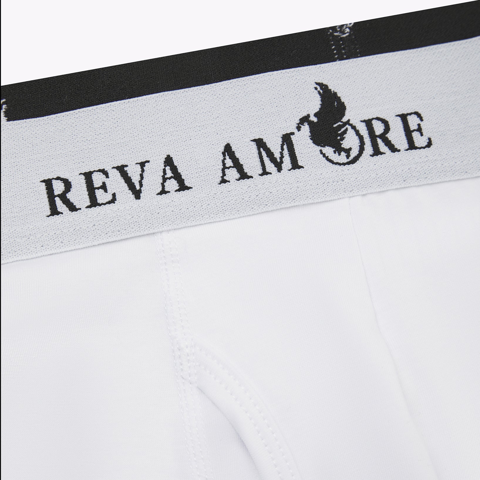 Organic Cotton White Trunks for Men