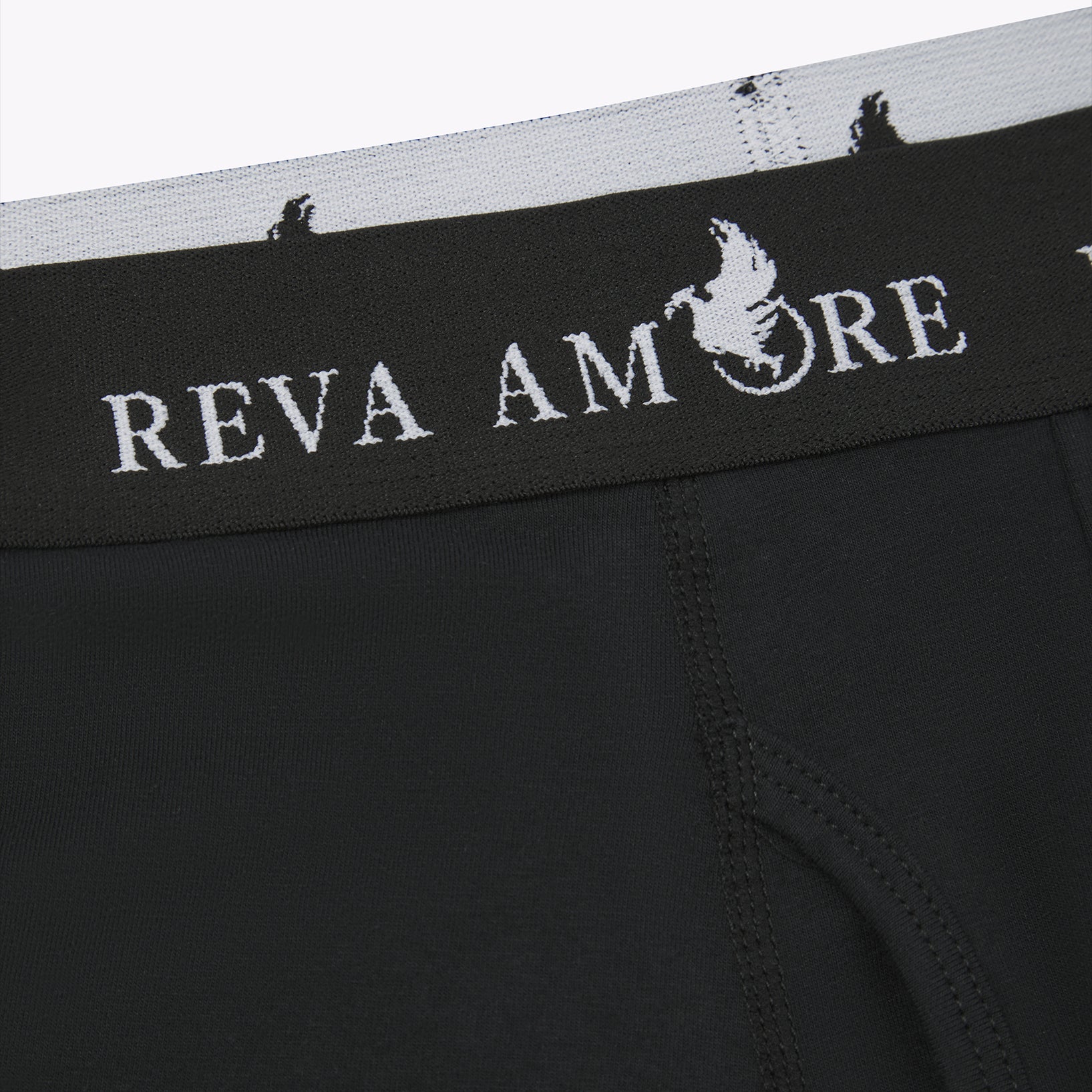 Organic Cotton Black Trunks for Men