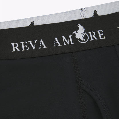Organic Cotton Black Trunks for Men