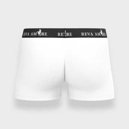 Bamboo Boxer Briefs - White