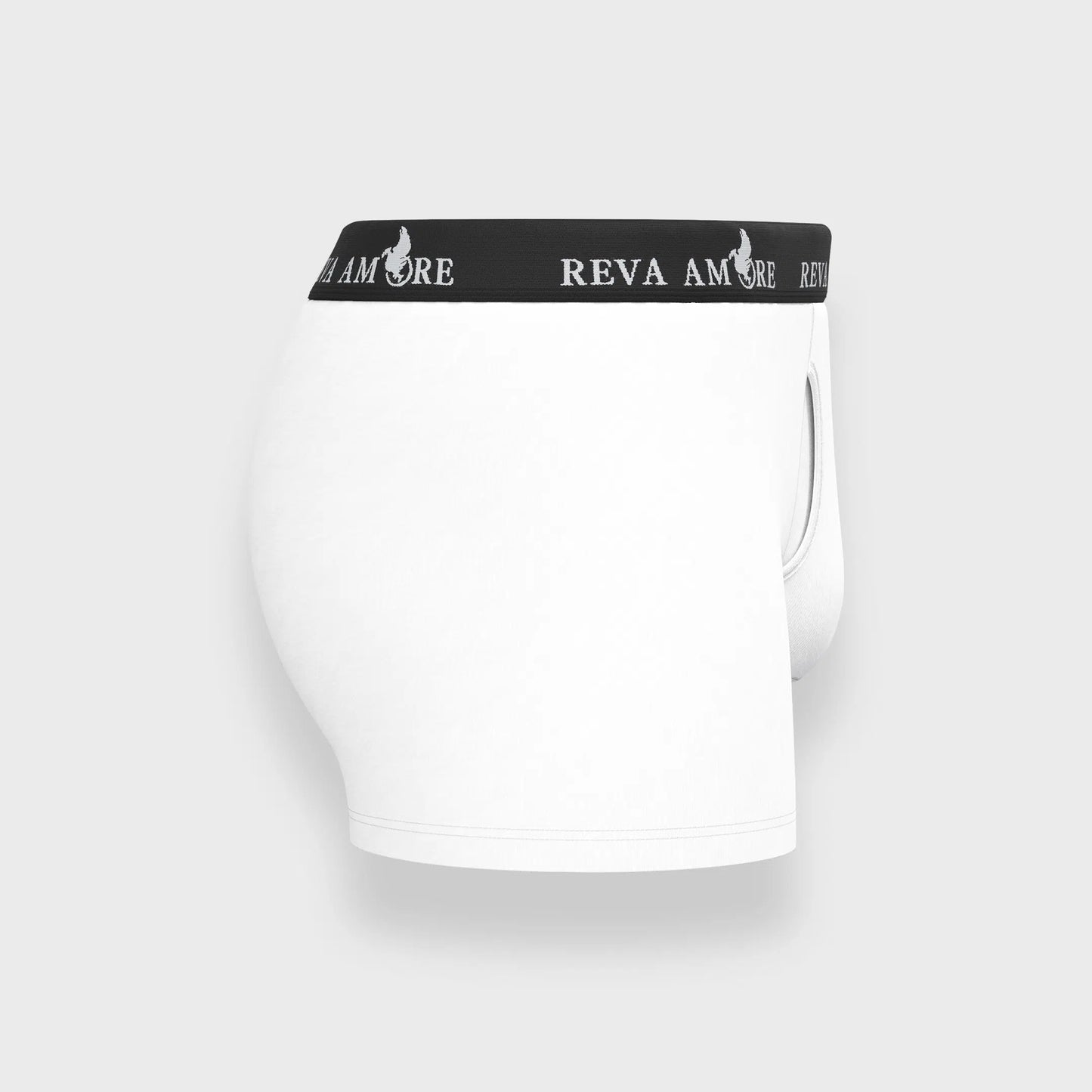 Bamboo Boxer Briefs - White
