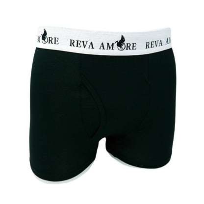 Black Bamboo Boxer Briefs │ Dual Pack