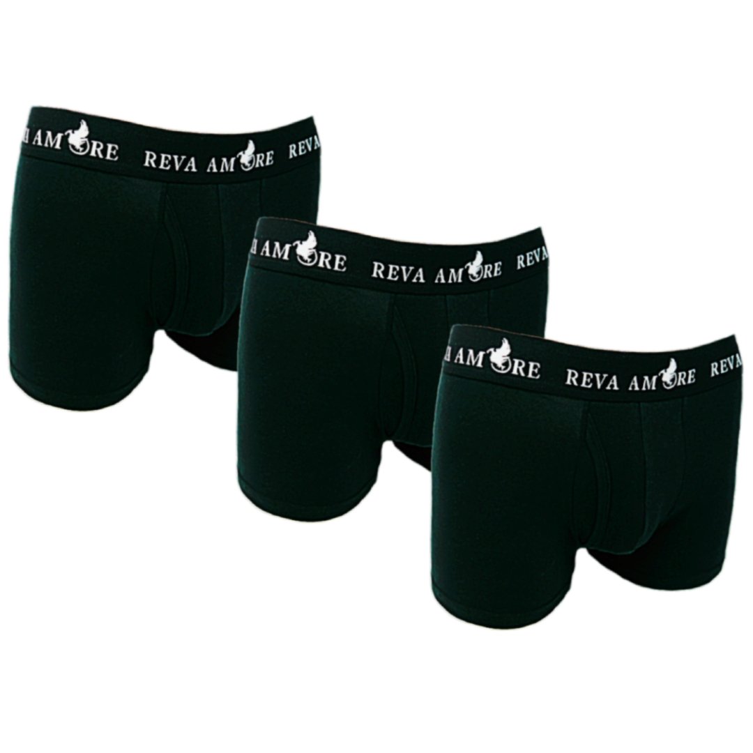 Black Organic Cotton Trunks │ Triple Package