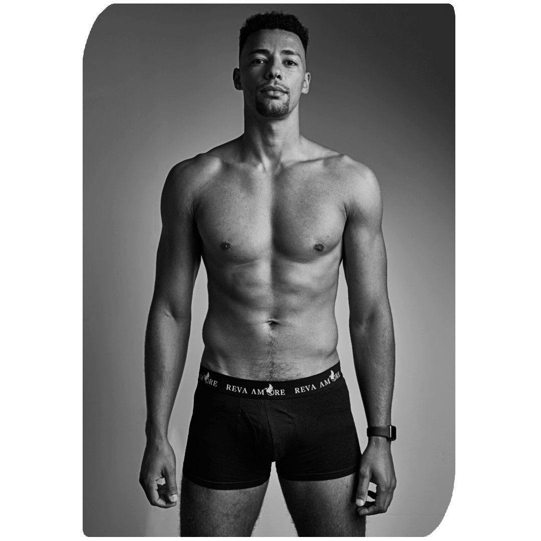 Black Organic Cotton Trunks │ Triple Package