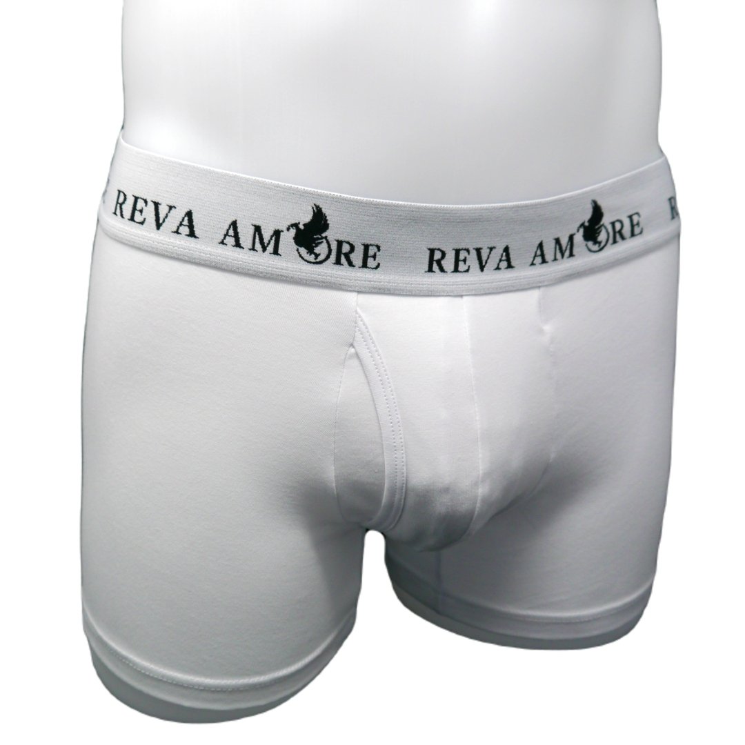 White Organic Cotton Trunks │ Dual Pack