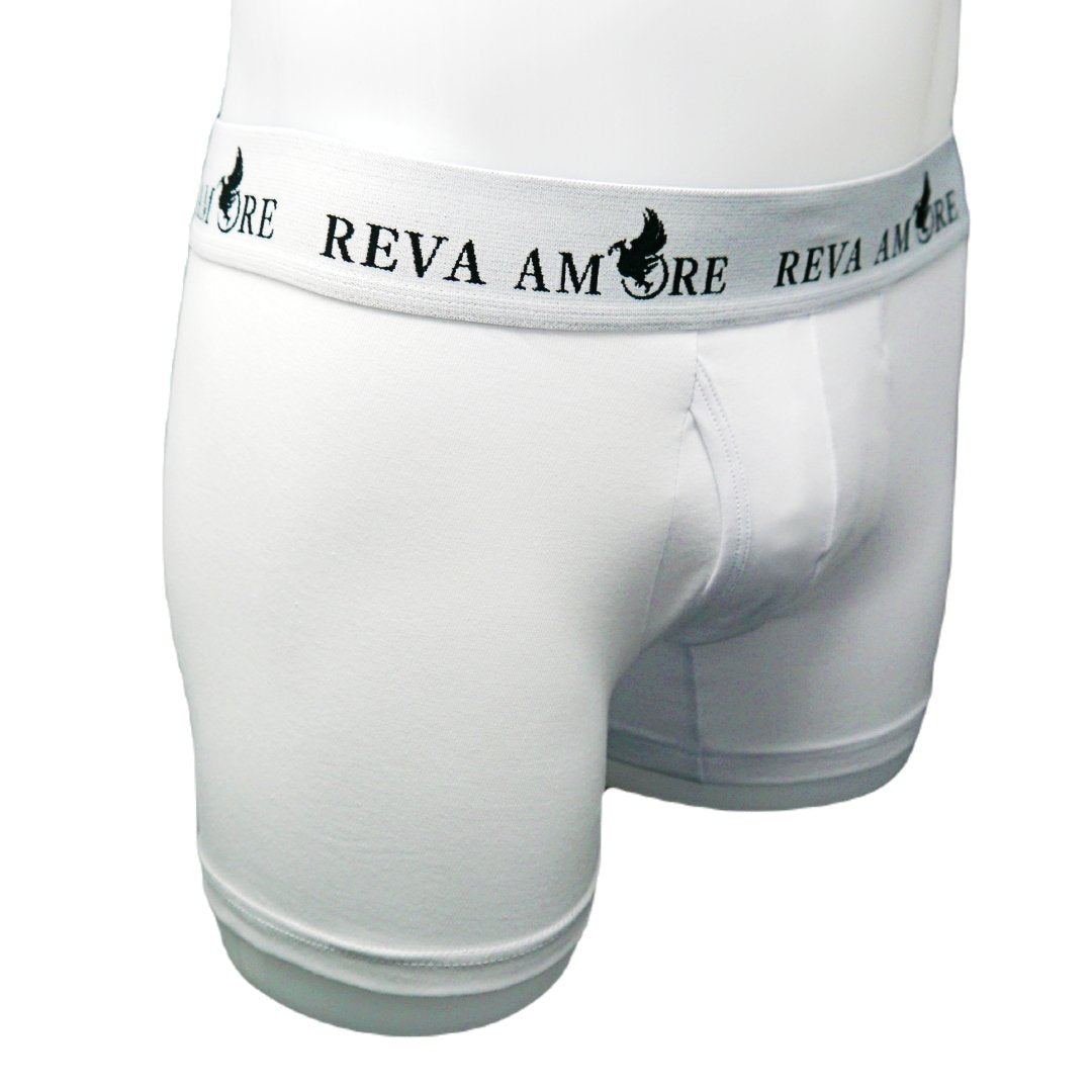 White Organic Cotton Trunks │ Dual Pack